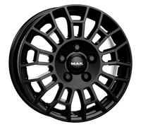 CERCHIO IN LEGA PER CITROEN JUMPER 7,5J18" 5X118 58 71,10 MAK NOMAD GLOSS BLACK