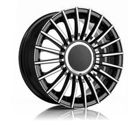 CERCHIO IN LEGA PER CITROEN NEMO 6,5J16" 4X98 35 58,10 ELITE WHEELS CINQUE BLACK