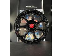 CERCHIO IN LEGA PER CITROEN NEMO 7,0J17" 4X98 30 58,10 GMP RACEWAY NERO CORSA