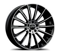 CERCHIO IN LEGA GMP STELLAR PER AUDI A6 ALLROAD 8X18 5X112 BLACK DIAMOND 56T