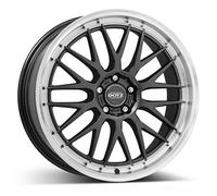 CERCHIO IN LEGA PER DACIA LOGAN 7,0J17" 4X100 30 60,10 DOTZ BILBAO DARK GUNMETAL