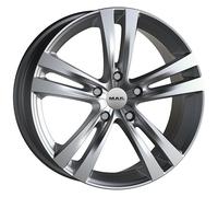 CERCHIO IN LEGA MAK ZENITH PER SMART FORTWO III SERIE CABRIO 5X15 4X100 LIG AC2