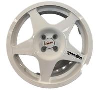 CERCHIO IN LEGA PER FIAT 500E 7,0J17" 4X98 25 58,10 SPEEDLINE CHALLENGE WHITE