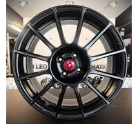 KIT 4 CERCHI LEGA FIAT 500/595 ABARTH 7,0J17 4X98 35 MAK HAVALON MATT BLACK