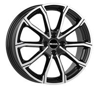 CERCHIO IN LEGA MAK DAVINCI 7X18 4X108 BLACK MIRROR 3JH