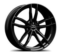 CERCHIO IN LEGA GMP SWAN PER FORD KUGA III SERIE 7.5X17 5X108 GLOSSY BLACK 2FP