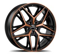 CERCHIO IN LEGA GMP LUNICA PER MAZDA 7.5x18 5x114,3 LUCI DI PORTOFINO EBW