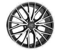 CERCHIO IN LEGA PER KIA EV9 8,5J20" 5X114,3 45 73 MSW MSW 44 GLOSS BLACK FULL PO