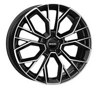 CERCHIO IN LEGA PER LAND ROVER VELAR 8,5J20" 5X108 42 72 MAK STILO BLACK MIRROR
