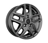 CERCHIO IN LEGA PER MAN TGE 6,5J16" 5X120 60 65,10 MSW MSW 40 VAN GLOSS DARK GRE