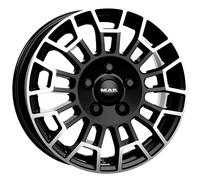 CERCHIO IN LEGA PER MAN TGE 7,0J17" 5X120 60 65,10 MAK NOMAD BLACK MIRROR