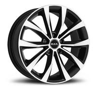 CERCHIO IN LEGA PER MAZDA CX-3 7,5J18" 5X114,3 48 76 MAK WOLF BLACK MIRROR