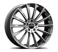 CERCHIO IN LEGA PER MERCEDES CLASSE C 8,0J18" 5X112 35 66,60 GMP STELLAR ANTHRAC