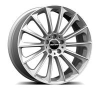 CERCHIO IN LEGA PER MERCEDES CLASSE C 8,0J18" 5X112 45 66,60 GMP STELLAR SILVER