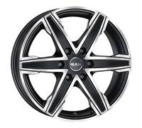 CERCHIO IN LEGA MAK KING6 PER MERCEDES-BENZ 7.5x17 6x114,3 ICE BLACK GBQ