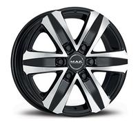 CERCHIO IN LEGA PER MERCEDES CLASSE X 8,5J20" 6X114,3 45 66,10 MAK STONE 6 BLACK
