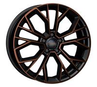 CERCHIO IN LEGA PER AUDI TTS 8,0J18" 5X112 39 76 MAK STILO BLACK & BRONZE