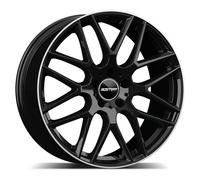 CERCHIO IN LEGA PER MG HS 8,5J21" 5X112 35 66,60 GMP BERGHEM BLACK DIAMOND LIP