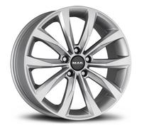 CERCHIO IN LEGA PER NISSAN E-NV200 6,5J16" 5X114,3 40 76 MAK WOLF SILVER