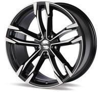 CERCHIO IN LEGA PER OPEL ADAM 8,0J18" 5X112 30 66,60 TECNOMAGNESIO THUNDER BLACK
