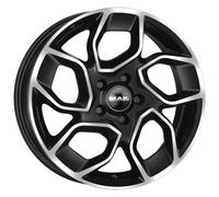 MAK Cerchio in lega Express 6,5x16 5x108 Black Mirror per Opel Zafira Life KM0