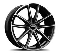 CERCHIO IN LEGA GMP TITAN PER PORSCHE MACAN TURBO 9.5X22 5X112 BLACK DIAMON IW1