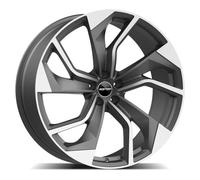 CERCHIO IN LEGA PER PORSCHE PANAMERA 11,5J21" 5X130 66 71,60 GMP REBEL MATT ANTH