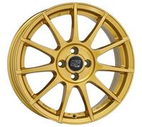CERCHIO IN LEGA PER MAZDA 2 7,0J17" 4X98 30 58,10 MSW MSW 85 GOLD