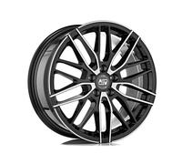 Cerchio in Lega MSW 72 in 7x17 ET35 Foratura 5x100 Gloss Black Full Polished