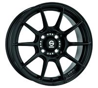 CERCHIO IN LEGA SPARCO SPARCO FF 1 PER PEUGEOT 2008 GT 7X17 4X108 GLOSS BLA 8CV