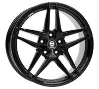 Cerchio in Lega Sparco Record in 8x18 ET35 Foratura 5x112 Colore Gloss Black