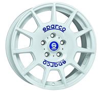CERCHIO IN LEGA SPARCO SPARCO TERRA PER VOLKSWAGEN VENTO 7.5X17 5X100 WHITE BLU