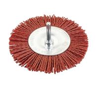 Cerchio in ossido di alluminio con bicchiere, 75 mm, ideale per taglio e sgrossatura su metallo e altri materiali.