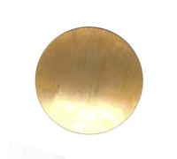 Cerchio in ottone, disco in ottone 280, cerchio rotondo, 40 mm, 50 mm, 55 mm, 60 mm, 80 mm, 100 mm, 200 mm (dimensioni: 100 mm x 0,5 mm, 1 pezzo)(50mm x 8mm 1pc)