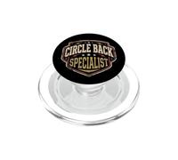 Cerchio Indietro Specialista Divertente Ufficio Gergo Umorismo PopSockets PopGrip per MagSafe