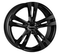 CERCHIO IN LEGA MAK ZENITH PER RENAULT TWINGO III 5X15 4X100 GLOSS BLACK 0G0