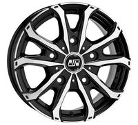 CERCHIO LEGA 6,5J15 5X118 65 71,10 MSW MSW 48 VAN GLOSS BLACK FULL POLISHED