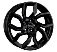 CERCHIO IN LEGA MAK APOLLO PER OPEL ASTRA 6.5X16 5X108 GLOSS BLACK X6L