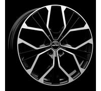 CERCHIO LEGA 7,0J17 4X108 38 63,40 GMP MATISSE BLACK DIAMOND