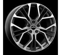 CERCHIO LEGA 7,0J17 5X114,3 40 66,10 GMP MATISSE MATT ANTHRACITE DIAMOND