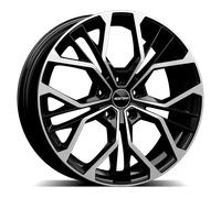 CERCHIO LEGA 7,5J18 5X110 40 65,10 GMP MATISSE BLACK DIAMOND