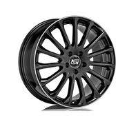 CERCHIO LEGA 7,5J19 5X112 32 73 MSW MSW 30 GLOSS BLACK DIAMOND LIP