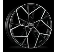 CERCHIO LEGA 8,0J20 5X112 27 66,50 GMP CARTESIO BLACK DIAMOND