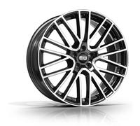 CERCHIO LEGA 8,5J19 5X120 38 74,10 ELITE WHEELS TITANIUM BLACK POLISH