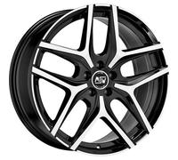 CERCHIO IN LEGA MSW MSW 40 PER KIA OPIRUS 8.5X20 5X114.3 GLOSS BLACK FULL POLIS