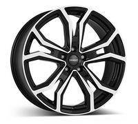 CERCHIO LEGA 9,0J19 5X112 50 66,60 DEZENT TV DARK BLACK/POLISHED