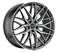 CERCHIO LEGA 9,5J20 5X112 35 73 MSW MSW 50 MATT GUN METAL FULL POLISHED (MGMFP)