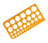 cerchio modello modello circolare Marte stencil disegno tecnico stencil disegno disegno tecnico stencil disegno stencil disegno tecnico stencil perforatore geometrico per ufficio scuola