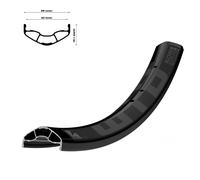 CERCHIO MTB ALLUMINIO WTBC OM35 TCS 29 POLLICI 35MM TUBELINE READY 32 FORI DISCO