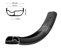 CERCHIO MTB HTZ DISC TCS 29 POLLICI ALLUMINIO 35mm TUBES READY 32 FORI WTB